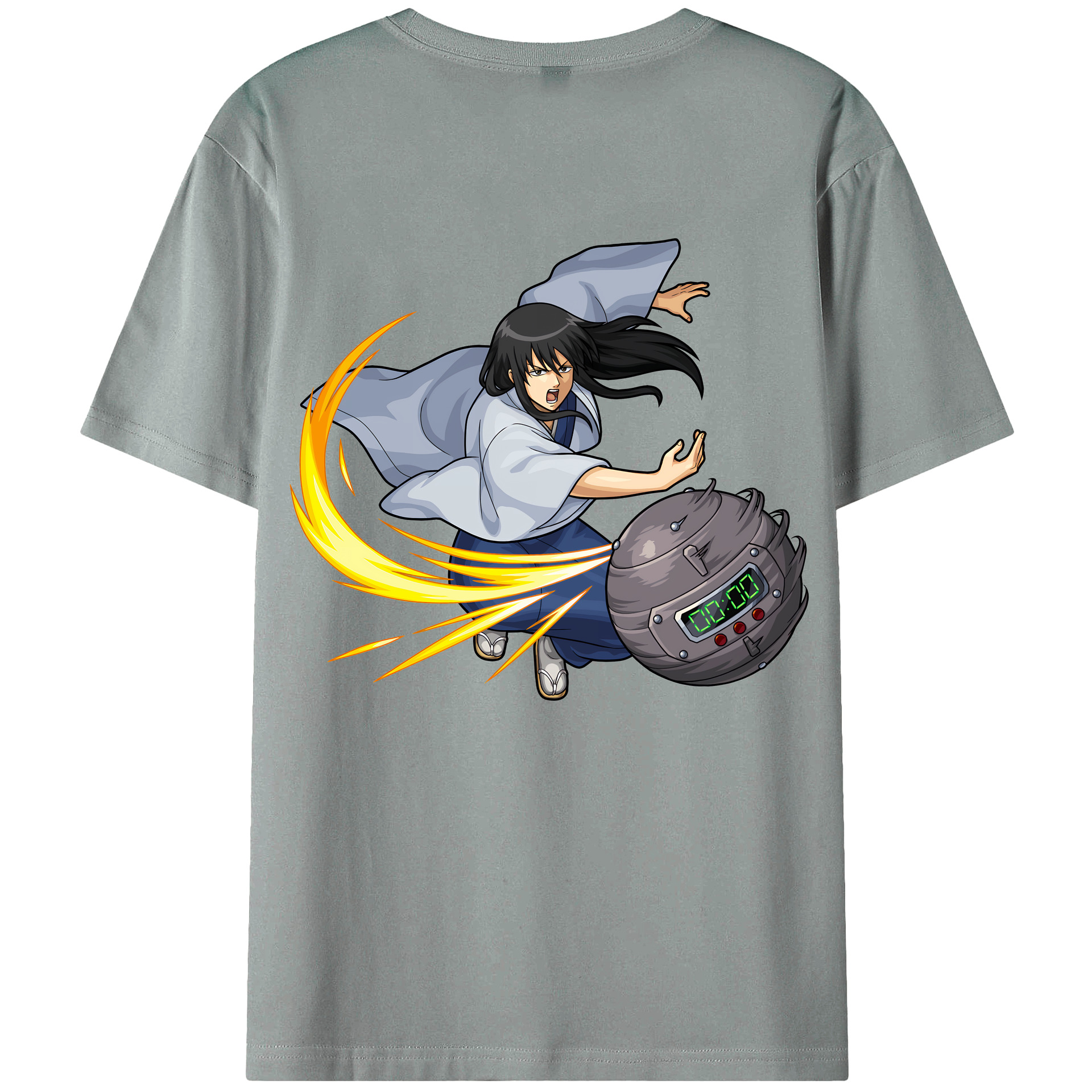 （画像用） ぎんたま 坂田銀時（さかたぎんとき） 神楽 志村新八（しむら しんぱち） GINTAMA Sakata Gintoki Kagura Shimura Shinpachi 綿100％ メンズ半袖Tシャツ（バックプリント） 通気性